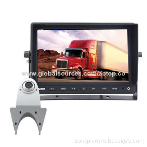 10.1-inch Car Rearview LCD Monitor with OSD Menu, Remoter Control, Multiple Languages, PAL/NTSC